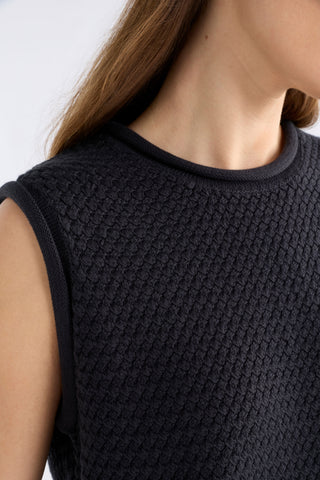 Naya Knit Vest – Black | Elk The Label