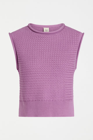 Naya Knit Vest – Violet | Elk The Label