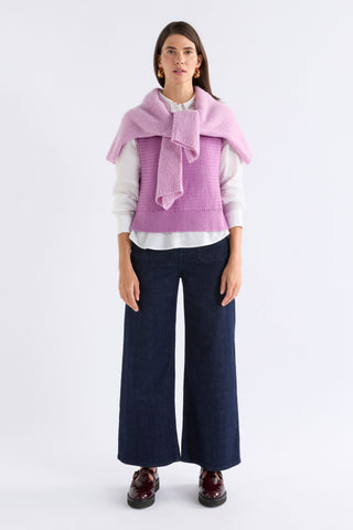Naya Knit Vest – Violet | Elk The Label