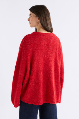 Agna Sweater – Flame Red | Elk The Label