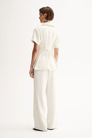 Edra Pant - Ecru | Elka Collective