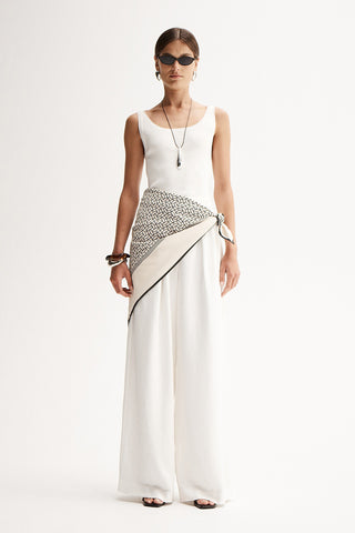 Elka Collective Mina Pant - Ivory