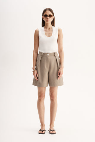 Lora Short - taupe