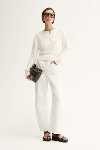 Posie Knit Cardigan - White | Elka Collective