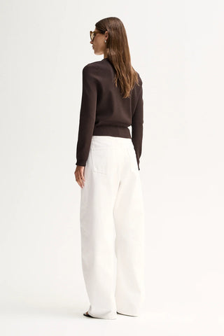 Penny Knit Cardigan - Chocolate | Elka Collective