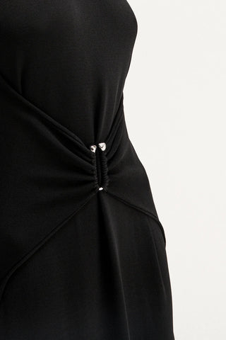 Roya Knit Dress - Black | Elka Collective