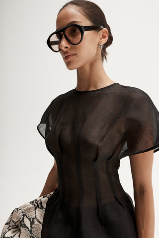 Monroe Top - Black | Elka Collective