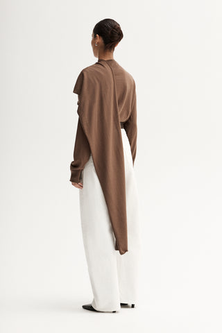 Agnes Knit Jumper - Tan | Elka Collective