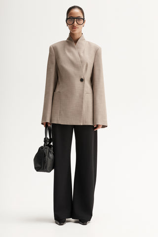 Kaia Blazer - Sand | Elka Collective