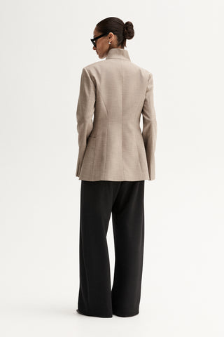 Kaia Blazer - Sand | Elka Collective