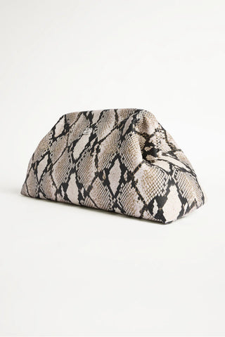 Viper Clutch - Snake Print | Elka Collective