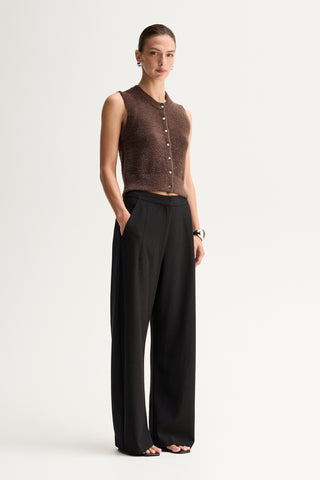 Dune Knit Cardigan – Chocolate | Elka Collective