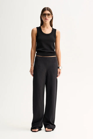 Laurie Pant - Black | Elke Collective