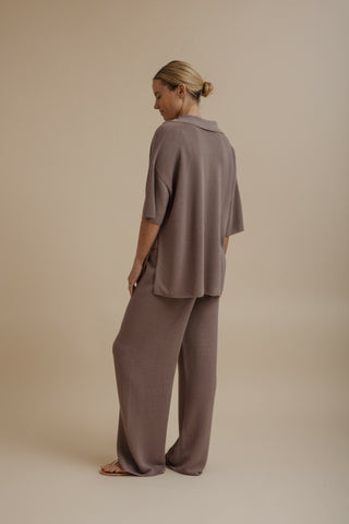 Lattice Cruise Pant – Husk | Talamaya