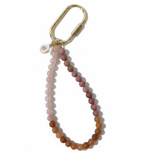Luna Gemstone Keyring – Rose | Parisian Cool