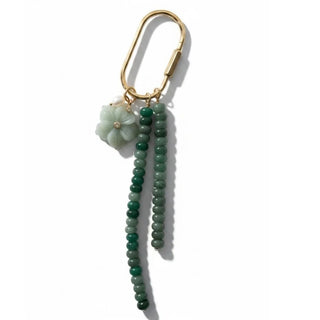 Luna Gemstone Keyring – Jade | Parisian Cool