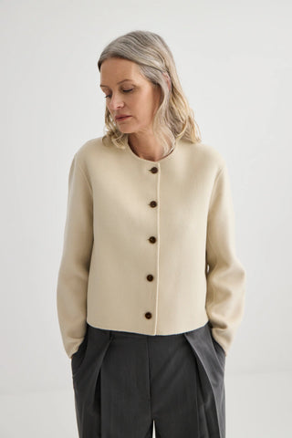 Cardi Jacket - Ivory| Laing