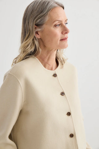 Cardi Jacket - Ivory| Laing