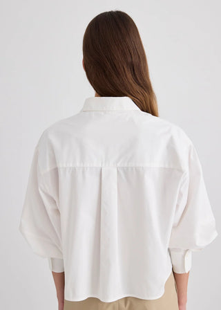 Marlowe Shirt – Ecru | Laing