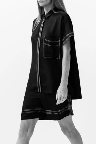 Shirt Zermat - Black/White | Lounge the Label