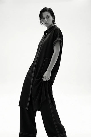 Meribel Pant - Black/White | Lounge the Label