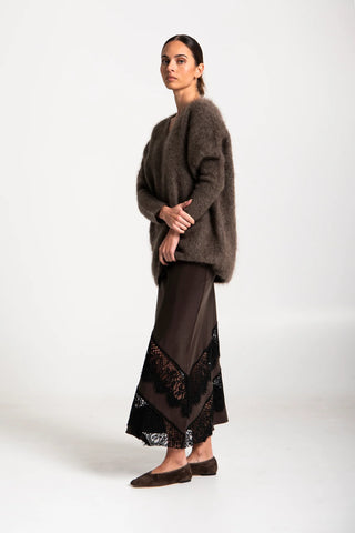 Dinant Skirt - espresso | Lounge the Label