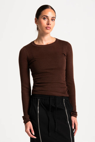 Berlin Top - merlot | Lounge the Label