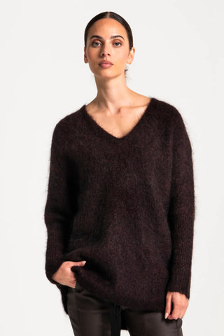 Montana Top - merlot | Lounge the Label