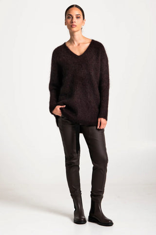 Montana Top - merlot | Lounge the Label