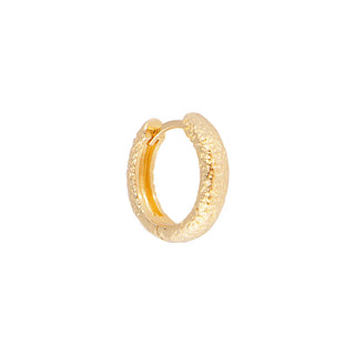 Antique Gold Midi Hoops | Fairley