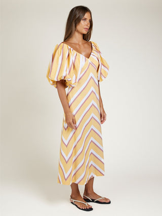 Monument Dress - Sun Stripe | State of Embrace