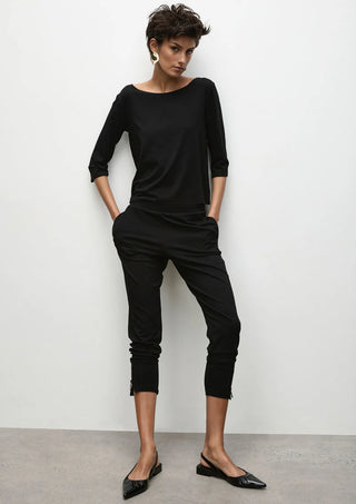 Relaxed Boat Neck - French Navy | Mela Purdie