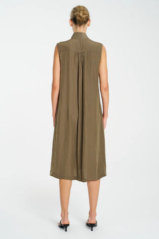Tab Slide Dress - Fossil