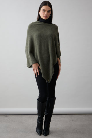 Mia Poncho - Military | Mia Fratino