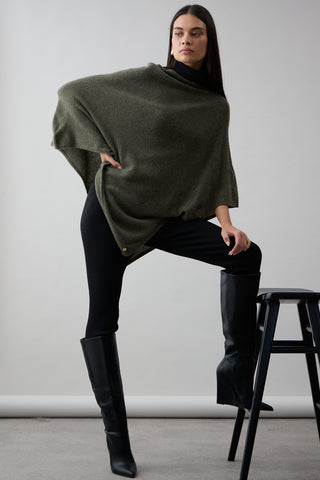 Mia Poncho - Military | Mia Fratino