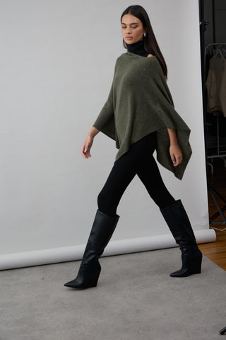 Mia Poncho - Military | Mia Fratino