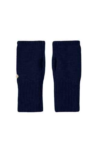 Wrist Warmers - French Navy | Mia Fratino