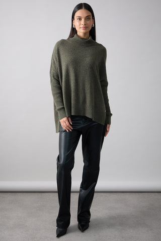 Gigi Step Rollneck - Military | Mia Fratino