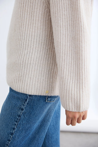 Mia Fratino - Luna Pullover - Alabaster