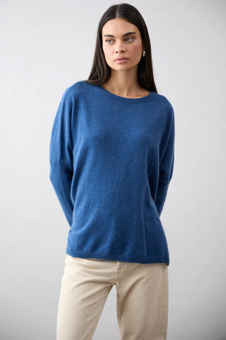 Mia Fratino - Boyfriend Crew - Denim