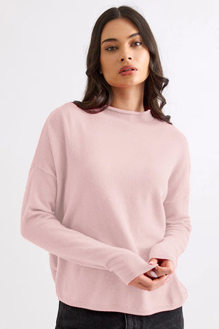 Sloane Mockneck - Marshmellow | Mia Fratino