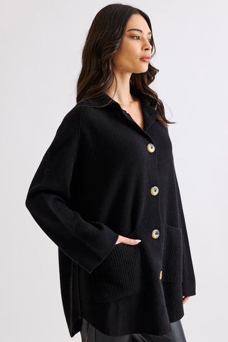 Brixton Jacket - Jet | Mia Fratino