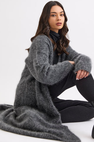 Blake Coat - Slate | Mia Fratino