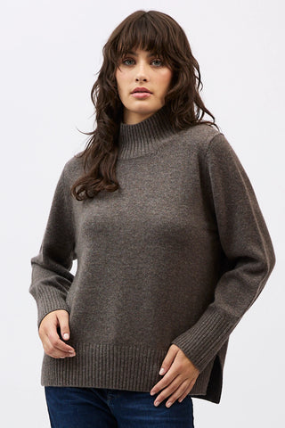 Ella Mockneck - Espresso | Mia Fratino