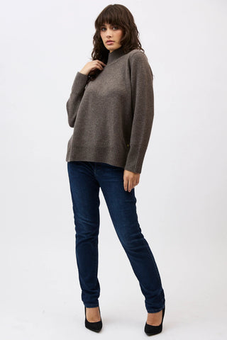 Ella Mockneck - Espresso | Mia Fratino