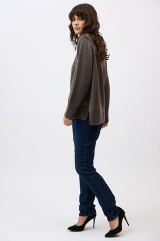 Ella Mockneck - Espresso | Mia Fratino