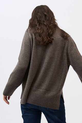 Ella Mockneck - Espresso | Mia Fratino