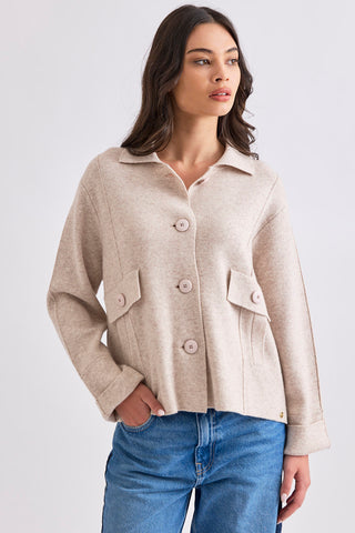 Elwood Jacket - Bone | Mia Fratino