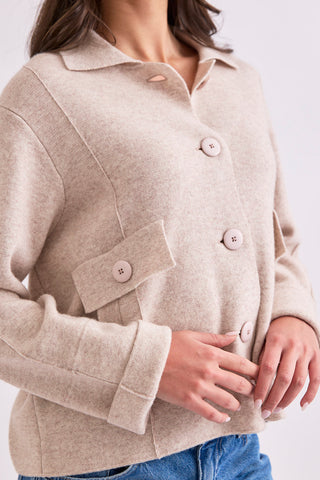 Elwood Jacket - Bone | Mia Fratino