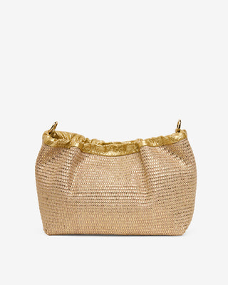 Monty Crossbody Bag – Gold Weave | Elms+King